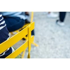 Chaise De Jardin Pliante FERMOB Bistro Métal - Miel 12 Chaise De Jardin Pliante FERMOB Bistro Métal - Miel -Lafuma Magasin 010173 chaise de jardin pliante fermob bistro metal miel structure