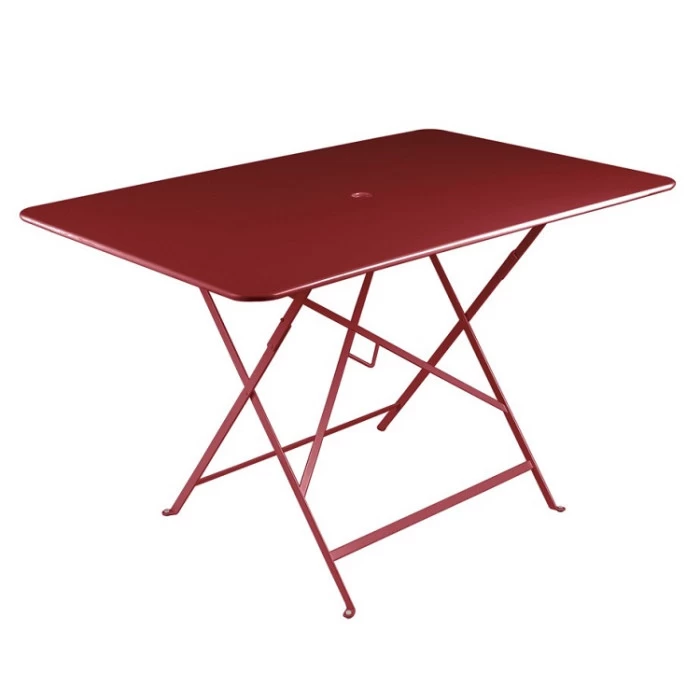 Table De Jardin 6 Personnes FERMOB Bistro 117 X 77 Cm - Ocre Rouge 1 Table De Jardin 6 Personnes FERMOB Bistro 117 X 77 Cm - Ocre Rouge