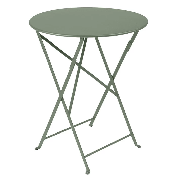 Table De Jardin 2 Personnes FERMOB Bistro Ø 60 Cm - Cactus 1 Table De Jardin 2 Personnes FERMOB Bistro Ø 60 Cm - Cactus