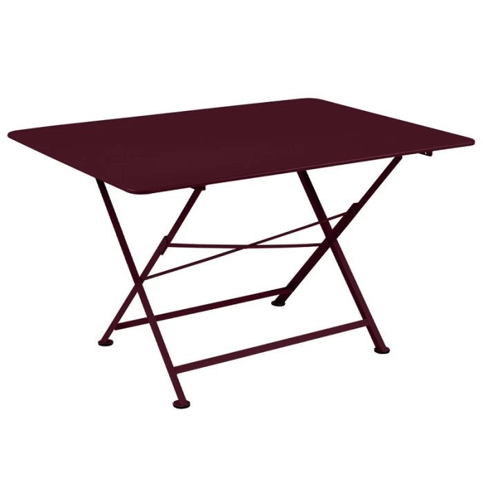 Table De Jardin 6 Personnes FERMOB Cargo 128 X 90 Cm - Cerise Noire 1 Table De Jardin 6 Personnes FERMOB Cargo 128 X 90 Cm - Cerise Noire
