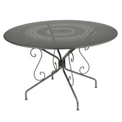 Table De Jardin 8 Personnes FERMOB Montmartre Ø 117 Cm - Romarin