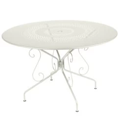Table De Jardin 8 Personnes FERMOB Montmartre Ø 117 Cm - Gris Argile