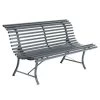 Banc De Jardin FERMOB Louisiane - Gris Orage