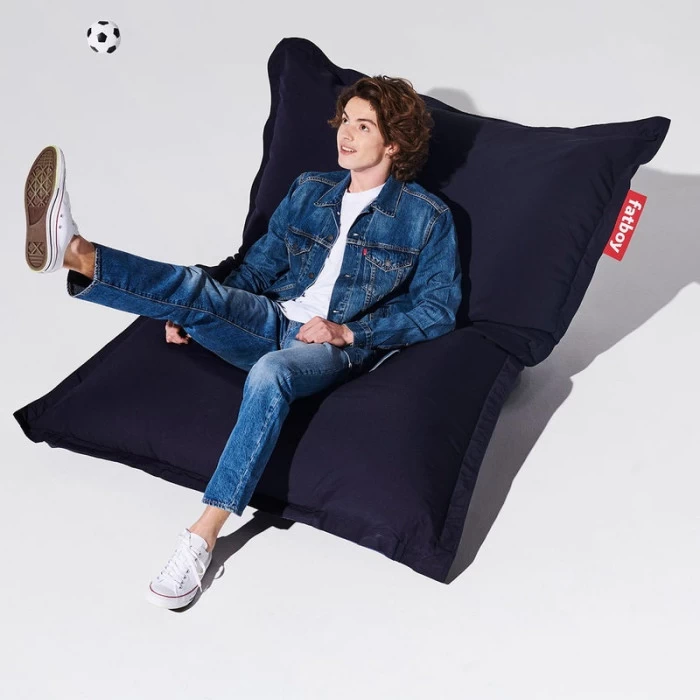 Pouf D'extérieur Fatboy Original Outdoor - Océan Foncé 4 Pouf D'extérieur Fatboy Original Outdoor - Océan Foncé – Image 4