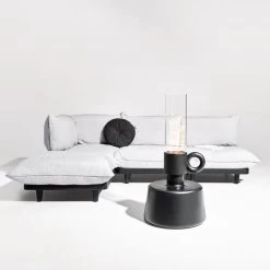 Lampe Fatboy Flamtastique - Anthracite -Lafuma Magasin 104683 lampe huile fatboy flamtastique anthracite ambiance paletti