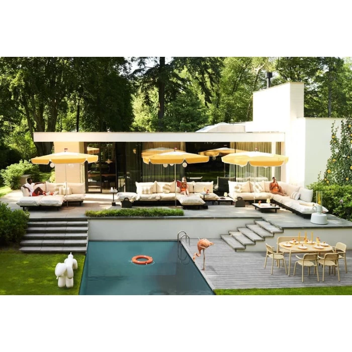 Canapé De Jardin Modulable Fatboy Paletti - Brume 2 Canapé De Jardin Modulable Fatboy Paletti - Brume – Image 2