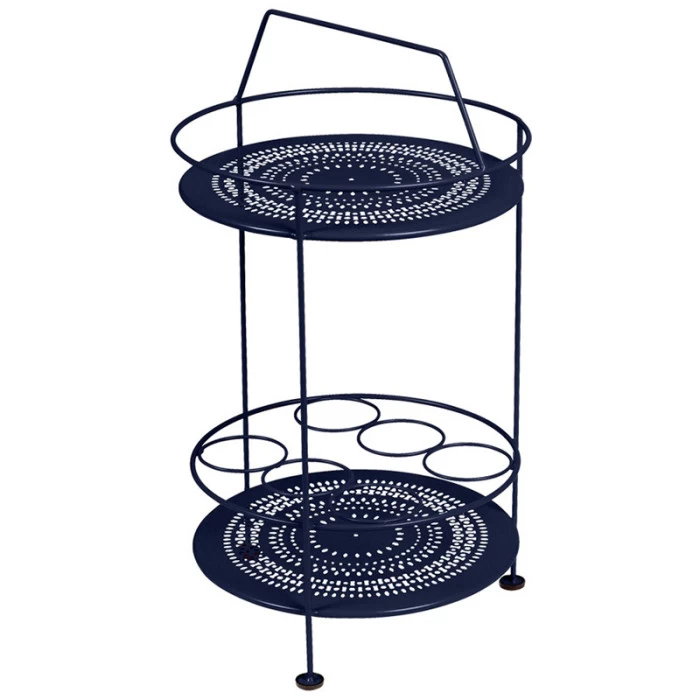 Bar Portatif FERMOB Montmartre - Bleu Abysse 1 Bar Portatif FERMOB Montmartre - Bleu Abysse