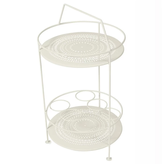 Bar Portatif FERMOB Montmartre - Gris Argile 1 Bar Portatif FERMOB Montmartre - Gris Argile