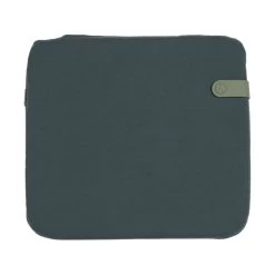 Galette Color Mix Pour Chaise FERMOB Monceau - Bleu Nuit