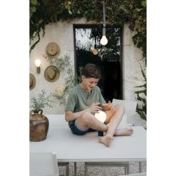 Lampe De Jardin FERMOB Aplô H 24 Cm - Cactus -Lafuma Magasin 341082 lampe jardin fermob aplo h24 cactus suspendu mural