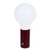 Lampe De Jardin FERMOB Aplô H 24 Cm - Cerise Noire