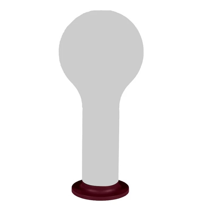 Socle Pour Lampe FERMOB Aplô - Cerise Noire 1 Socle Pour Lampe FERMOB Aplô - Cerise Noire