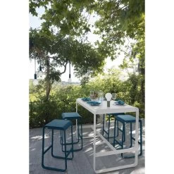 Lafuma Magasin -Lafuma Magasin 347021 sangle suspension lampe fermob aplo bleu acapulco ambiance