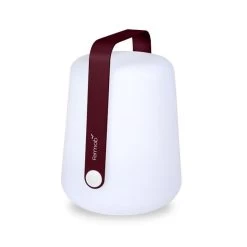 Lampe Nomade FERMOB Balad H 25 Cm - Cerise Noire