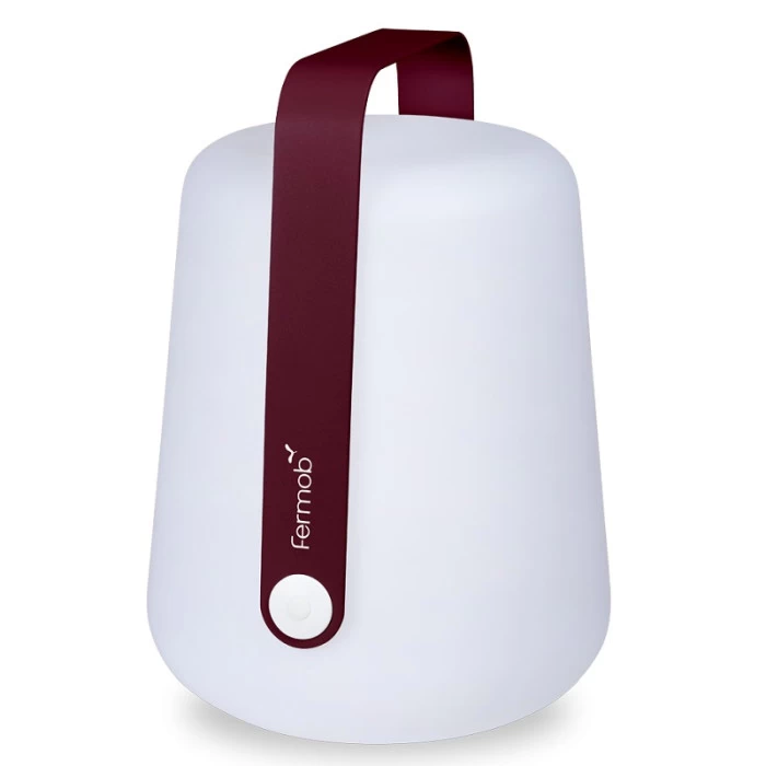 Lampe Nomade FERMOB Balad H 38 Cm - Cerise Noire 1 Lampe Nomade FERMOB Balad H 38 Cm - Cerise Noire