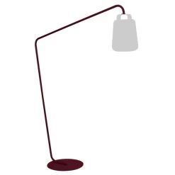 Pied Déporté Pour Lampe Nomade FERMOB Balad - Cerise Noire