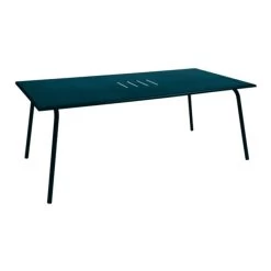 Table De Jardin 8 Personnes FERMOB Monceau 194 X 94 Cm - Bleu Acapulco