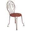 Chaise De Jardin Empilable FERMOB Montmartre - Ocre Rouge
