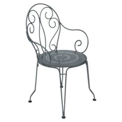 Fauteuil De Jardin Empilable FERMOB Montmartre - Gris Orage