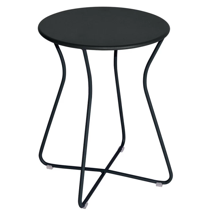 Tabouret De Jardin FERMOB Cocotte - Carbone 1 Tabouret De Jardin FERMOB Cocotte - Carbone