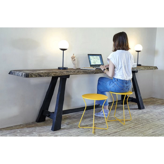 Tabouret De Jardin FERMOB Cocotte - Miel 2 Tabouret De Jardin FERMOB Cocotte - Miel – Image 2