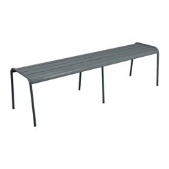 Banc De Jardin FERMOB Monceau XL - Gris Orage