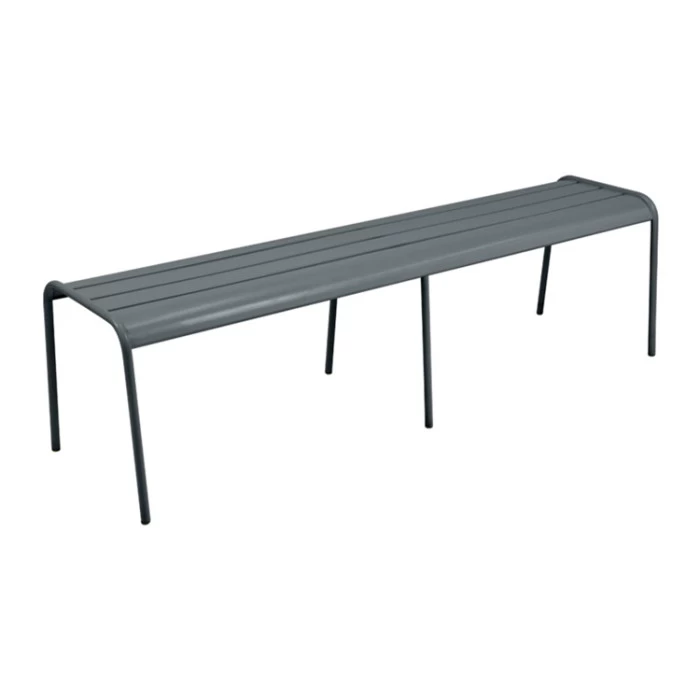 Banc De Jardin FERMOB Monceau XL - Gris Orage 1 Banc De Jardin FERMOB Monceau XL - Gris Orage