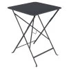 Table De Jardin Pliante 2 Personnes FERMOB Bistro 57 X 57 Cm - Carbone