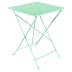 Table De Jardin Pliante 2 Personnes FERMOB Bistro 57 X 57 Cm - Vert Opaline