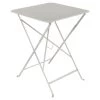 Table De Jardin Pliante 2 Personnes FERMOB Bistro 57 X 57 Cm - Gris Argile