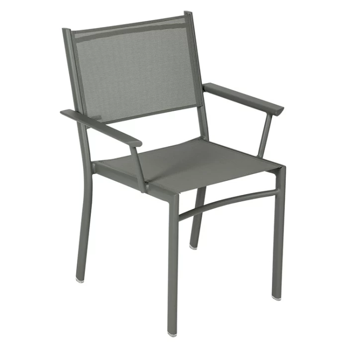 Fauteuil De Jardin Empilable FERMOB Costa - Romarin 1 Fauteuil De Jardin Empilable FERMOB Costa - Romarin