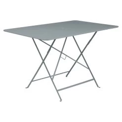 Table De Jardin 6 Personnes FERMOB Bistro 117 X 77 Cm - Gris Orage