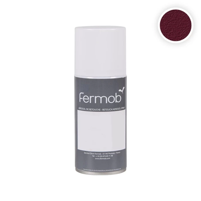 Bombe De Peinture Pour Mobilier De Jardin FERMOB - Cerise Noire 1 Bombe De Peinture Pour Mobilier De Jardin FERMOB - Cerise Noire