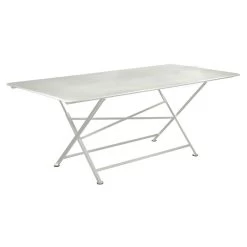 Table De Jardin 10 Personnes FERMOB Cargo 190 X 90 Cm - Gris Argile