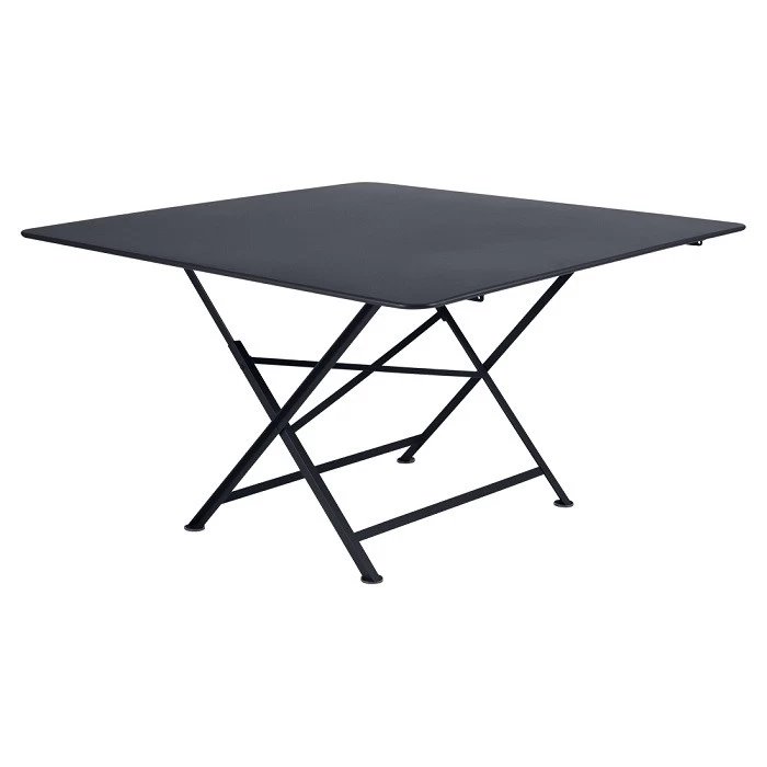 Table De Jardin 8 Personnes FERMOB Cargo 128 X 128 Cm - Carbone 1 Table De Jardin 8 Personnes FERMOB Cargo 128 X 128 Cm - Carbone