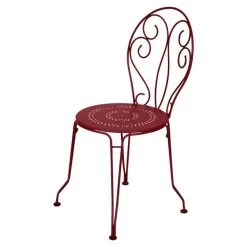 Salon De Jardin Fermob Montmartre Ø 96 Cm, Bleu Acapulco, 4 Personnes -Lafuma Magasin chaise jardin montmartre piment 1