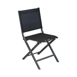Chaise De Jardin Pliante Alizé Thema 22 Chaise De Jardin Pliante Alizé Thema -Lafuma Magasin chaise thema grey noir r 1