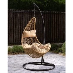 Fauteuil Suspendu Bizzotto Amirantes - Naturel 17 Fauteuil Suspendu Bizzotto Amirantes - Naturel -Lafuma Magasin fauteuil bizzotto amirantes naturel 5