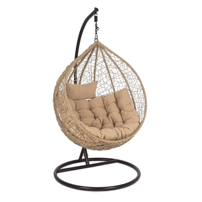 Fauteuil Œuf Suspendu Bizzotto Amirantes - Naturel 1 Fauteuil Œuf Suspendu Bizzotto Amirantes - Naturel