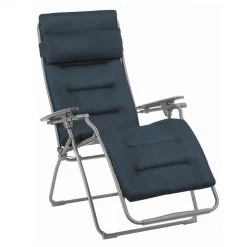 Fauteuil Relax Pliant LAFUMA Futura BeComfort - Bleu Encre