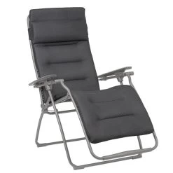 Fauteuil Relax Pliant LAFUMA Futura BeComfort - Gris Foncé