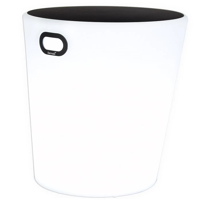 Tabouret Lumineux FERMOB Inouï - Carbone 1 Tabouret Lumineux FERMOB Inouï - Carbone