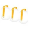 Lot De 3 Lampes Nomades FERMOB Balad H 12 Cm - Miel