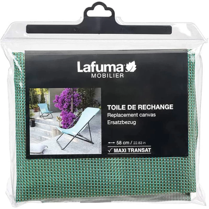 Toile De Rechange LAFUMA Pour Maxi Transat - Chlorophylle 1 Toile De Rechange LAFUMA Pour Maxi Transat - Chlorophylle