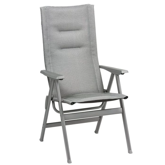 Fauteuil De Jardin Pliant LAFUMA Zen-It BeComfort - Argent 1 Fauteuil De Jardin Pliant LAFUMA Zen-It BeComfort - Argent
