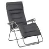 Fauteuil Relax Pliant LAFUMA Futura BeComfort XL - Gris Foncé