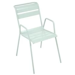 Fauteuil De Jardin Empilable FERMOB Monceau - Menthe Glaciale