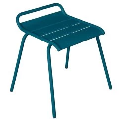 Tabouret De Jardin Empilable FERMOB Monceau - Bleu Acapulco