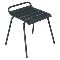 Tabouret De Jardin Empilable FERMOB Monceau - Carbone