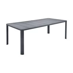 Table De Jardin 10 Personnes FERMOB Oléron 205 X 100 Cm - Carbone